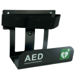 AED muurbeugel zwart