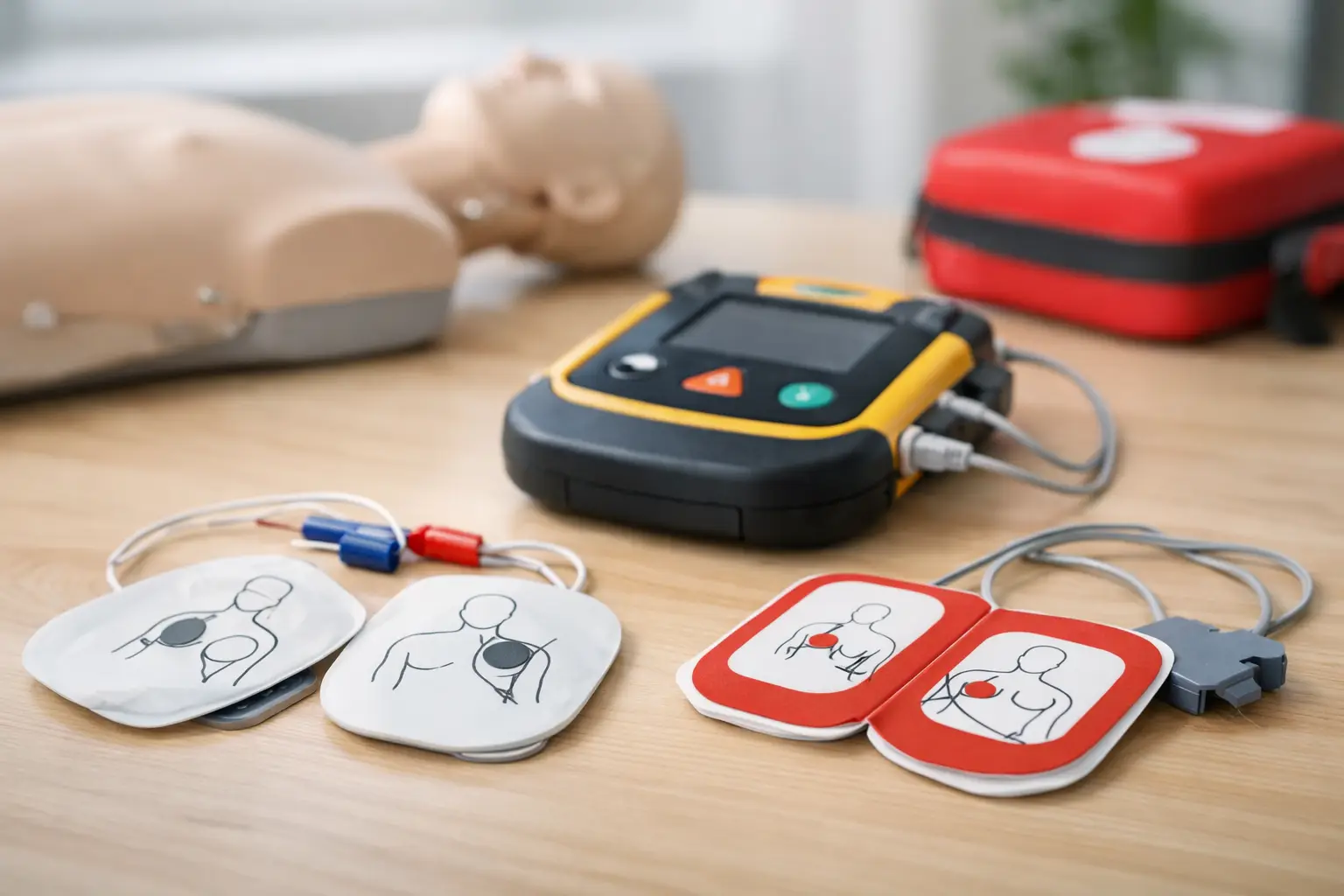 AED trainer elektroden kiezen zonder gedoe