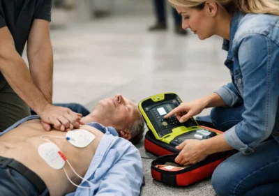 Hoe werkt een AED in de praktijk?